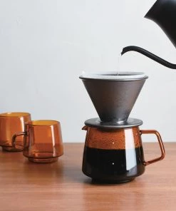 Kinto Summer Collection Sepia Amber Jug 600ml