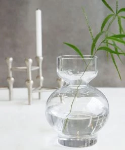 House Doctor Glass Lowa Vase Homeware