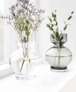 House Doctor Glass Lowa Vase Homeware