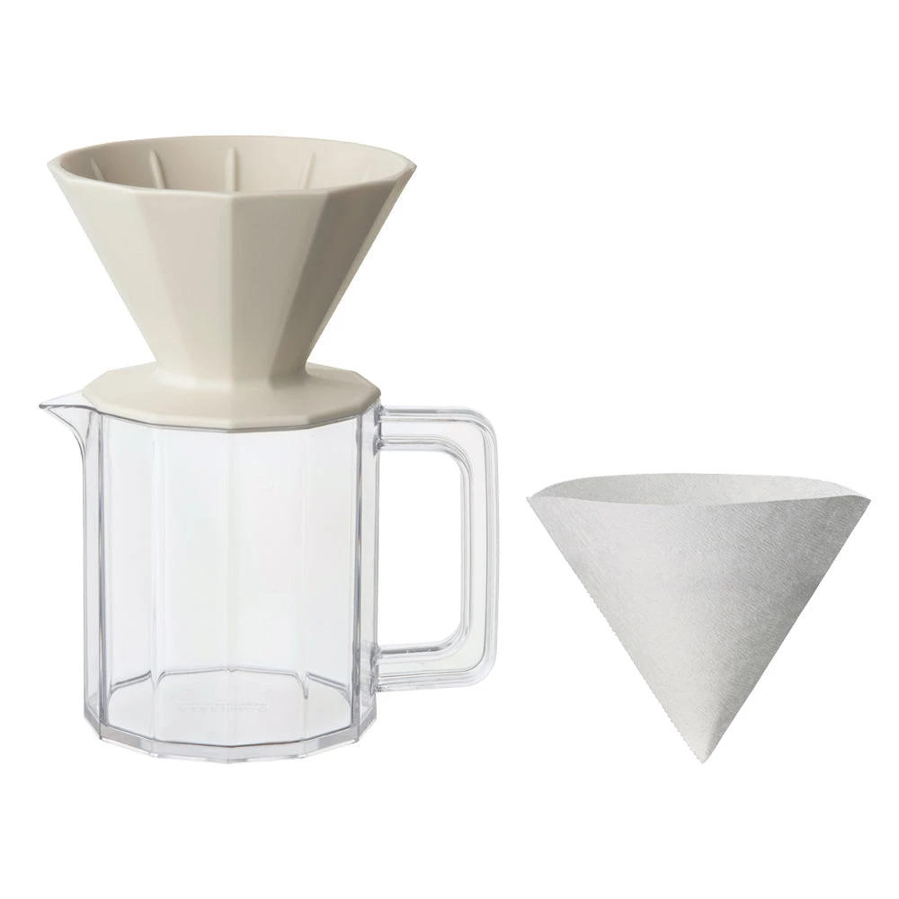 Kinto Alfresco Coffee Dripper / Filter Jug Set 3 Kinto Alfresco Coffee Dripper / Filter Jug Set