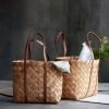 House Doctor Summer Collection Braided Beach Bag Baskets 1 House Doctor Summer Collection Braided Beach Bag Baskets