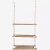 Madam Stoltz Summer Collection Hanging Jute Shelves (Collection Only) 2 Madam Stoltz Summer Collection Hanging Jute Shelves (Collection Only)