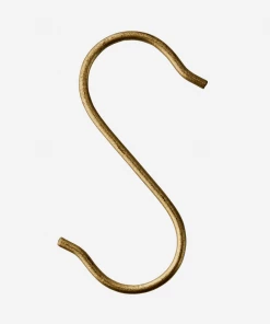Madam Stoltz Gold Brass S-hooks