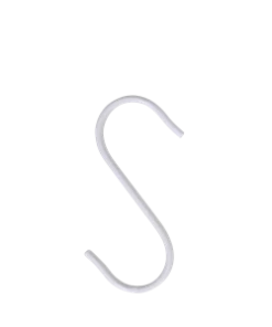Madam Stoltz Homeware White S-hooks