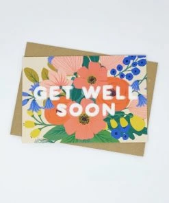Lomond Paper Co Stationery & Prints "Get Well Soon" Card