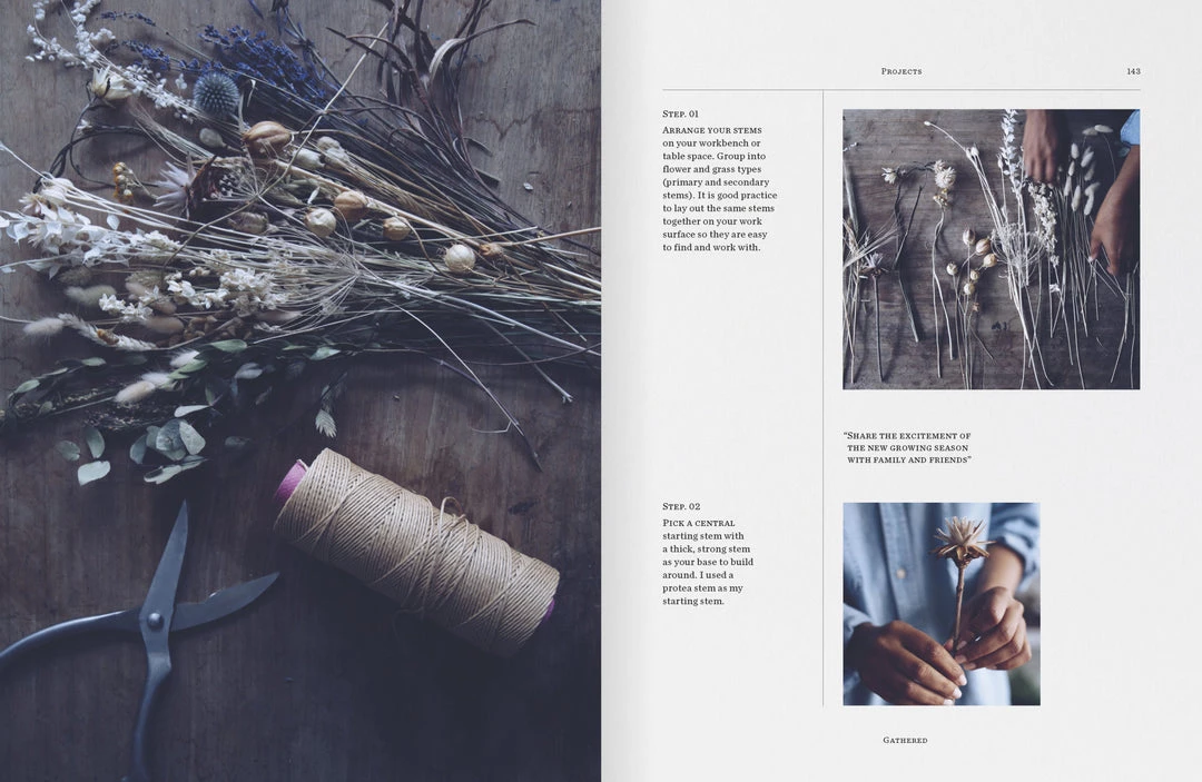 Bookspeed Modern Dried Flowers 4 Bookspeed Modern Dried Flowers