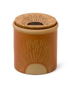 Designworks Collective Ceramic Catus Flower & Aloe Candle Summer Collection