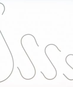 Madam Stoltz Homeware White S-hooks