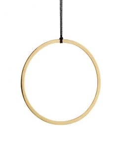 Madam Stoltz Hanging Gold Decoration Ring