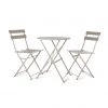 Garden Trading Summer Collection Bistro Set - 2 Chairs & Table In Clay 1 Garden Trading Summer Collection Bistro Set - 2 Chairs & Table In Clay
