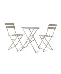 Garden Trading Summer Collection Bistro Set - 2 Chairs & Table In Clay