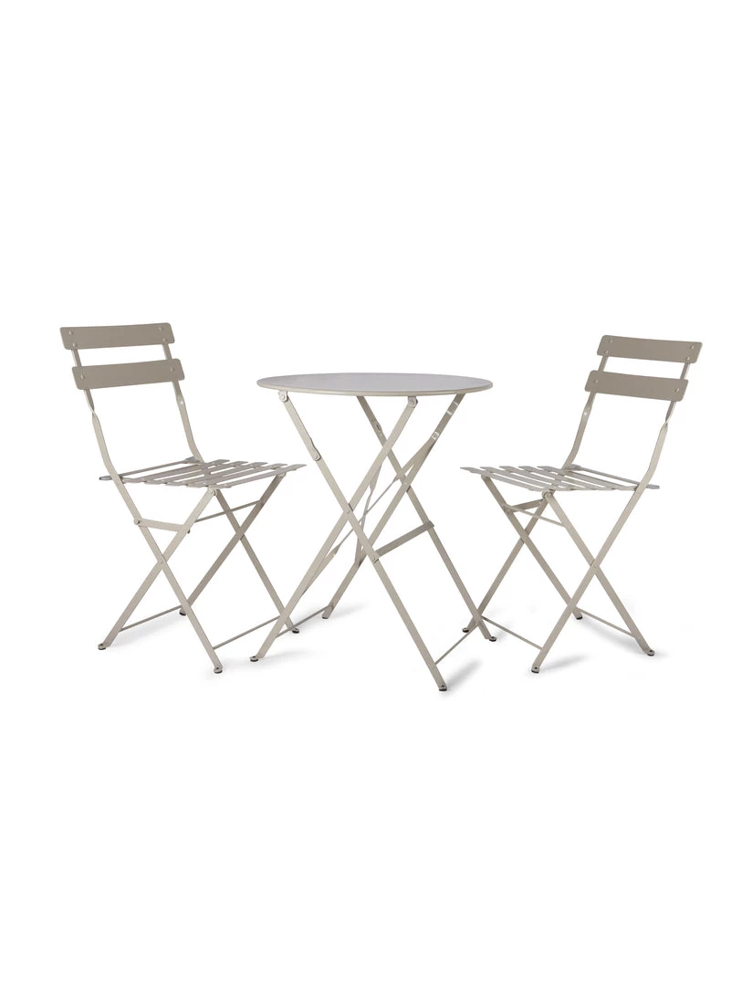 Garden Trading Summer Collection Bistro Set - 2 Chairs & Table In Clay 3 Garden Trading Summer Collection Bistro Set - 2 Chairs & Table In Clay