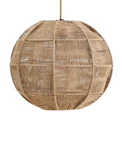 Madam Stoltz Jute Ceiling Lamp Shade Homeware