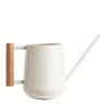 Burgon And Ball Plant Accessories & Care White Indoor Watering Can With Wooden Handle 1 Burgon And Ball Plant Accessories & Care White Indoor Watering Can With Wooden Handle