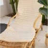 Calma House Beach And Chair Mat In Ecru Summer Collection 1 Calma House Beach And Chair Mat In Ecru Summer Collection