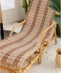 Calma House Summer Collection Beach And Chair Matt - Beige/Brown Stripe