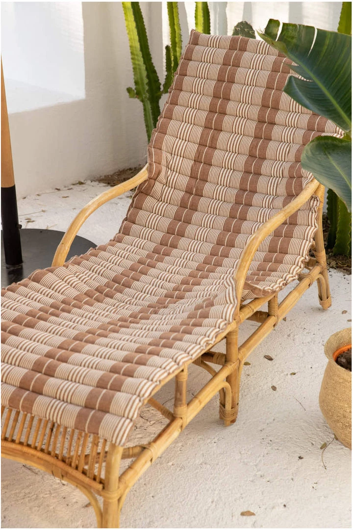 Calma House Summer Collection Beach And Chair Matt - Beige/Brown Stripe 3 Calma House Summer Collection Beach And Chair Matt - Beige/Brown Stripe