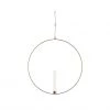 Madam Stoltz Wire Ring Hanging Candle Holder Homeware