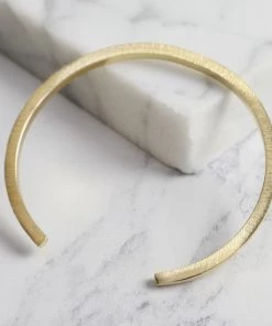 Lisa Angel Gold Or Silver Bar Bangle