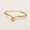 Muja Juma Gold Plated Moonstone Ring 4034 2 Muja Juma Gold Plated Moonstone Ring 4034