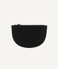 Monk And Anna Women's Accessories Mondo Black Half Moon Purse