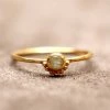 Muja Juma Nefrite Stone Ethnic Gold Plated Ring 4132