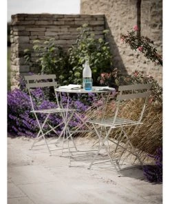 Garden Trading Summer Collection Bistro Set - 2 Chairs & Table In Clay