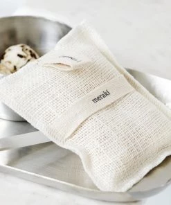 Meraki Exfoliating Rosemary Bath Mitt Bath & Beauty