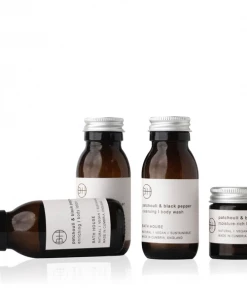 Bath House Patchouli & Black Pepper Body Cream - Travel Size