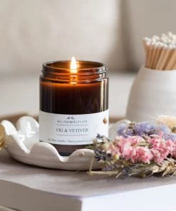 Willow And Blossom Large Amber Jar Fragrance Candle