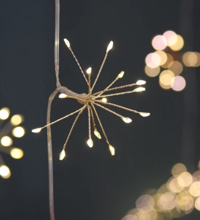 Lightstyle London Summer Collection Starburst Indoor/outdoor (Battery) Light Chain 5 Lightstyle London Summer Collection Starburst Indoor/outdoor (Battery) Light Chain