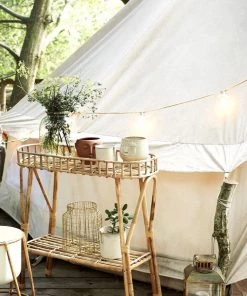 Madam Stoltz Clear Glass Vase Homeware