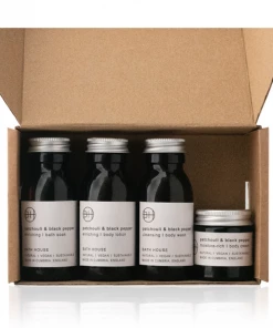 Bath House Patchouli & Black Pepper Body Cream - Travel Size