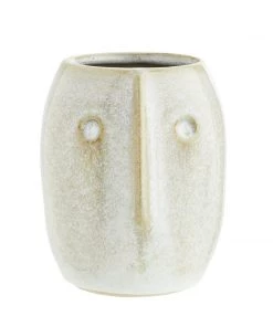 Madam Stoltz Face Imprint Plant Pot