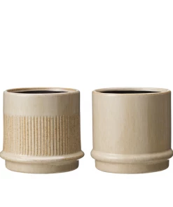 Wikholmform Ariana Ceramic Glazed Plant Pot (2 Designs)