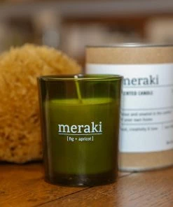Society Of Lifestyle Candles & Room Scents Meraki Fig & Apricot Scented Candle (35hr Burn)