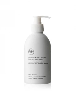 Bath & Beauty Bath House - Patchouli & Black Pepper Hand Lotion (500ml Refill Available)