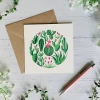 Becky Amelia Square Cacti Greetings Card Stationery & Prints