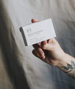 Bath House - Patchouli & Black Pepper Soap Bar 100g Bath & Beauty