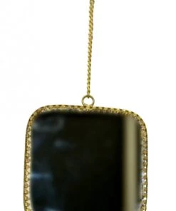 De Weldaad Homeware Square Hanging Mirror - (Two Sizes Available)