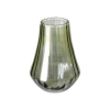 Affari Homeware Ellen Green Glass Vase