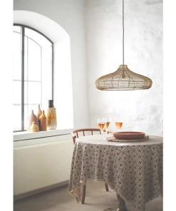 Madam Stoltz Homeware Light Mustard Stoneware Vase