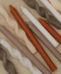 Broste Candles & Room Scents Twist Dinner Candles