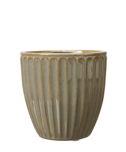 Wikholmform Milou Stoneware Glazed Plant Pot (2 Colours)