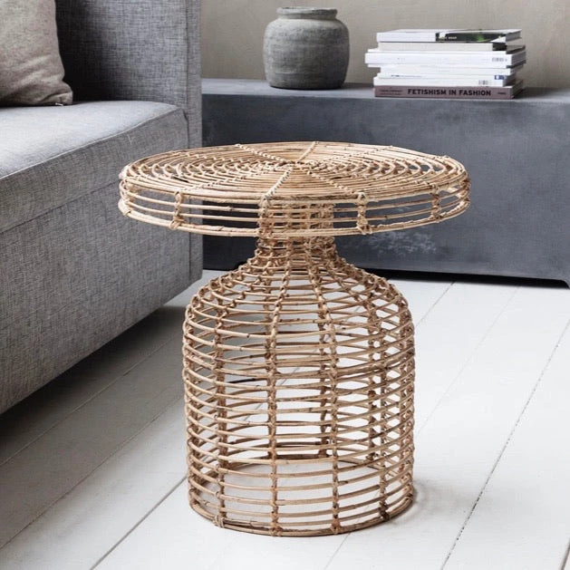House Doctor Homeware Natural Rattan Side Table 3 House Doctor Homeware Natural Rattan Side Table