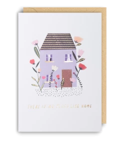 Meraki Greeting Cards ‘There Is No Place Like Home’ New House Gold Foil Greeting Card