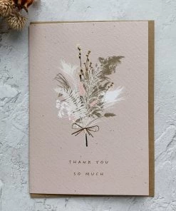 Meraki Greeting Cards Stationery & Prints 'Thank You So Much' Greeting Card