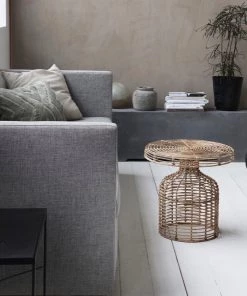 House Doctor Homeware Natural Rattan Side Table 7 House Doctor Homeware Natural Rattan Side Table