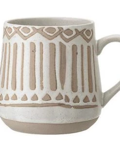 Bloomingville Cora Stoneware Mug - Stripes Kitchen & Food Gifts