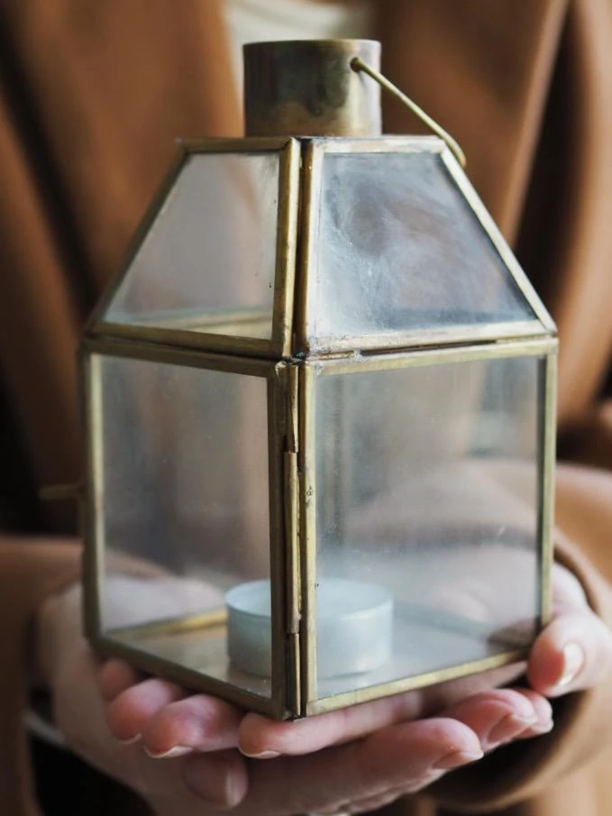 De Weldaad Small Brass Lantern 5 De Weldaad Small Brass Lantern